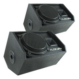 Kit 2 Caixas Acústica Music Way 200w Rms Passiva Retorno