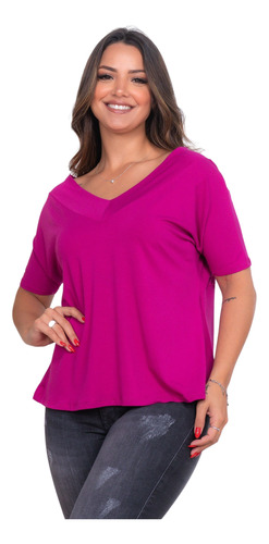 Blusa Ciganinha Blusinha Curta Feminina Ombro A Ombro Gola V