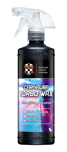 Carnauba Turbo Wax 500ml - Ternnova - Cera Rapida Para Autos