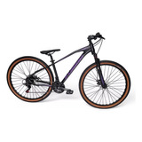 Bicicleta Fusion Korbin Rin 29 Aluminio 24 Vel Mecanica Color Violeta Tamaño Del Marco 17