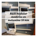 Rack Modular En Melamina Excelente Estado !!!