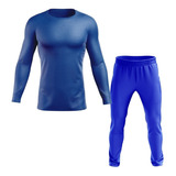 Camisa Térmica E Calça Jogger Para Academia Treino Ciclismo