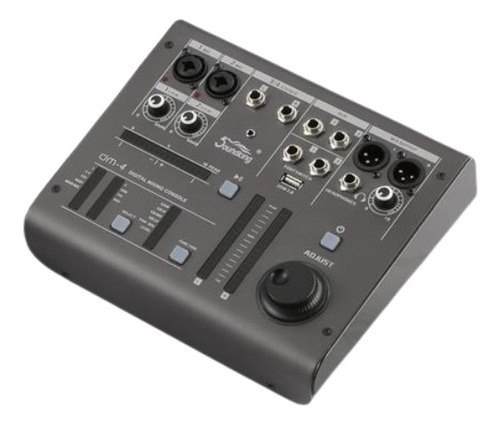 Consola Mixer Digital Soundking Dm-4 4 Canales Usb P/ iPad