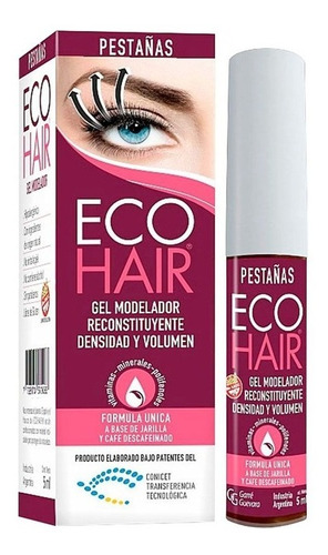 Eco Hair Gel Modelador De Pestañas