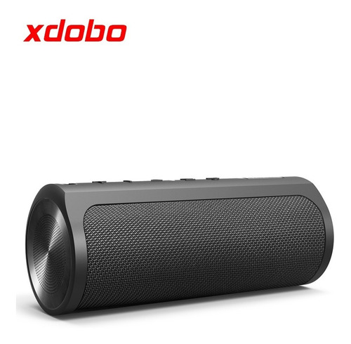 Bocina Xdobo Hero 1999 Portátil Con Bluetooth Waterproof Negra 