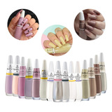 Kit 15 Esmaltes Impala Cores Branquinhos E Nude Atacado 