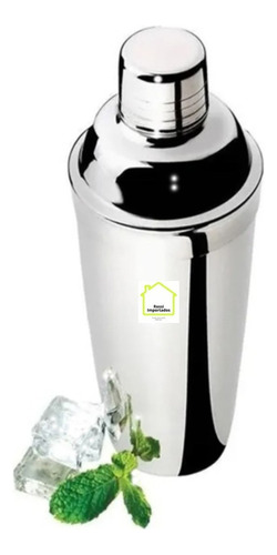 Coqueteleira Inox 750 Ml Prático Para Fazer Caipirinha Drink Cor Cinza