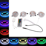 Tira De Luces Led Rgb De 5m Recargable Con Control Remoto