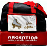 Bolso Portapatines Cajon Baul Artistico Roller Personalizado X 12 U