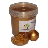 Pigmento Perola Dourado Ouro Velho P/ Pu, Resina, Verniz 50g