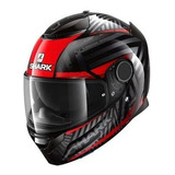 Capacete Shark Spartan 1.2 Kobrak Krr 61/xl Preto Vermelho