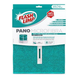 Pano De Microfibra Para Limpeza De Chão Extra Grande 80x100 Cor Verde-musgo