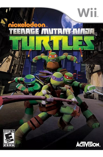 Nickelodeon Teenage Mutant Ninja Turtles Nintendo Wii