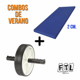 Rueda Abdominal + Colchoneta Deportiva - Pack Abdominal