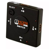 Hub Hdmi 3x1 Switch Divisor 4 Portas 1080p Fullhd Tv Monitor