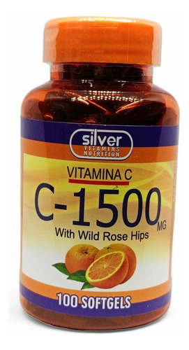 Vitamina C 1500mg X 100  Silver