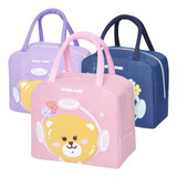 Lunchera Vianda Térmica Impermeable Bolsa Infantil Osos