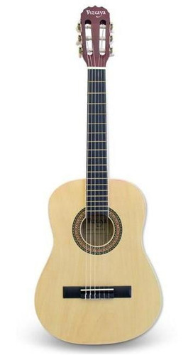 Guitarra Clásica Vizcaya Para Niño 1/2 Escala Arcg12 Natural