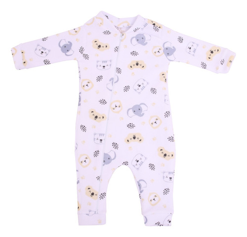 Macacão De Bebe Soft Inverno Masculino Roupa De Bebê Inverno