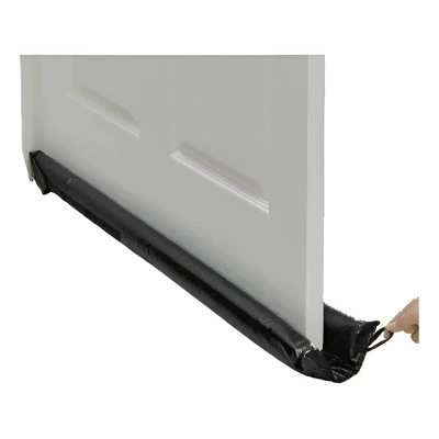 Guarda Polvo Para Puerta Sellador Resistente Al Agua Y Ruido Negro Negro