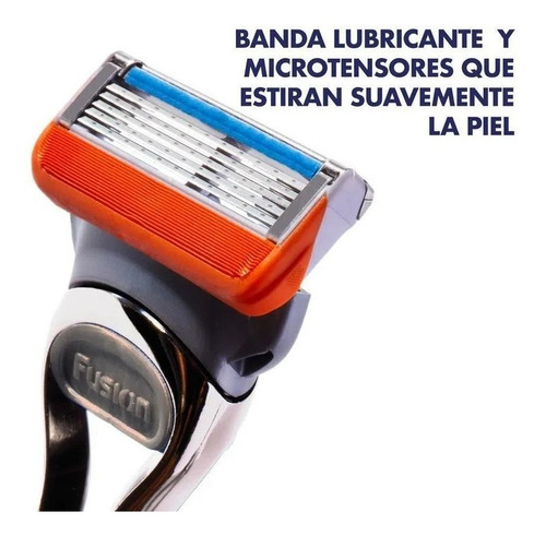 Maquina Gillette Fusion 5 X 2 - Unidad a $80000