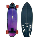 Simulador Surf Longboard Nitrosk8 Baby Surf 29,6x10 Cor Purple Tamanho Único