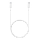 Cabo Conector Tipo C+c Duplo Samsung Original Branco