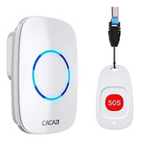 Caregiver Pagers Wireless Call Button For Elderly Patien Ssb