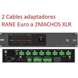 2cables Para Dj Procesador Audio Rane Crossover Equalizador