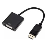 Cabo Adaptador Displayport Macho Para Dvi (24+5) Femea 612 Cor Preto