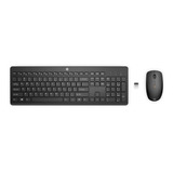 Kit Teclado Y Mouse Hp 235 Inalámbrica 1y4d0aa Usb Español.