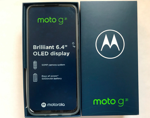  Motorola Moto G31 128 Gb Gris Meteoro 4 Gb Ram