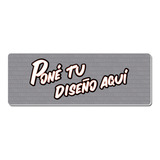 Mousepad Xl *80x28,5cm* ¡personalizado!