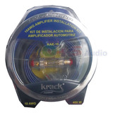 Kit De Instalacion Para Amplificador Calibre 10 Krack Kak-10