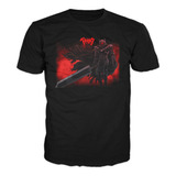 Camiseta Anime Berserk Guts Comics Adultos Y Niños Ref 10