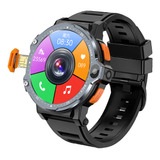 Gps Reloj Inteligente Hombres 4g Sim 800mah Dual Camera Nfc