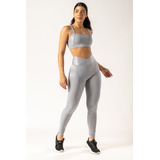 Calça Legging Glow Power Cinza Apneia