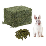 Pack Heno Alfalfa 2 Kg + Pellet Alfalfa 2 Kg Para Roedores