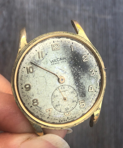 Reloj Vulcain, 17 Jewels, Plaque G20, Swiss. No Funciona.