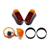 Combo Kit Faros Traseros + Giros Posicion + Aros P/ Fiat 600