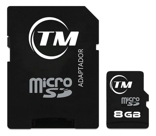 Micro Sd 8gb Tm Clase 6 Hasta 80 Mb/seg