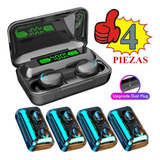 . 4piezas Audífonos Inalámbricos F9 8d Tws Con Bluetooth 5.0