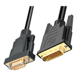 Adaptador De Cable Dvi A Vga Full 1080p Para Pc 1 Metro