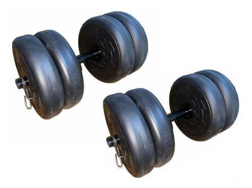 Barra Para Mancuernas, 80lbs En Discos, Pesas Ssr Sport