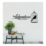 Vinilo Decorativo Frase Adventure Is Out There Pegatina 