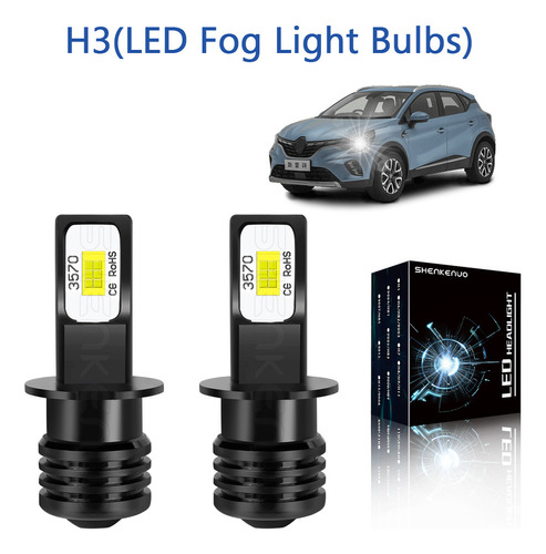 14000lm 80w Kit De Faros Led H7 Luz Alta O Baja Para Vw