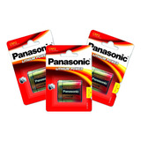 Pilas Crp2 Panasonic Litio, 3 Pilas