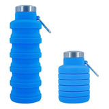 Termo Botella Fitness Botilito Plegable Agua Gym 250ml