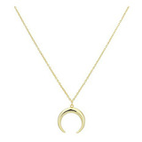 Collar Luna Oro 18k - Mujer - Diseño Delicado