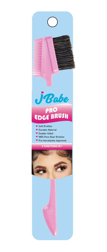 Cepillo Peine Cejas Doble Punta Pro Edge J Babe ®